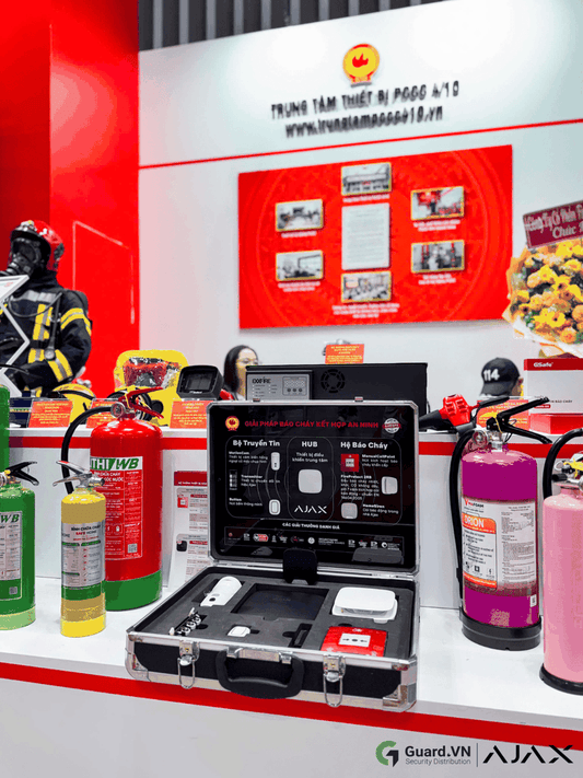 Guard.vn cùng Ajax Systems ghi dấu ấn tại Secutech 2025