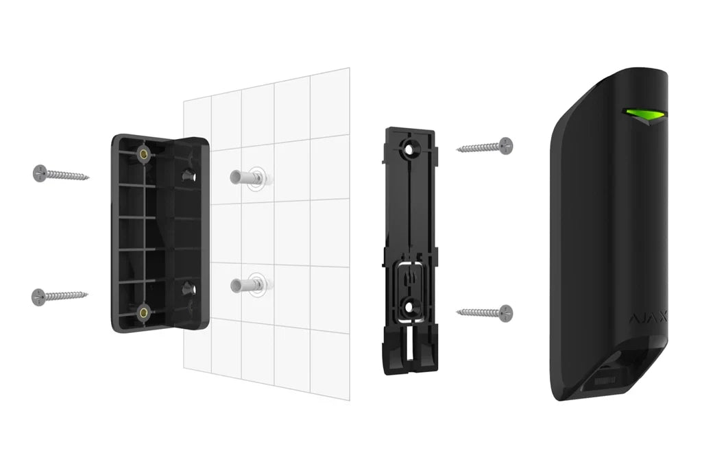 Hướng dẫn lắp đặt Ajax MotionProtect Curtain