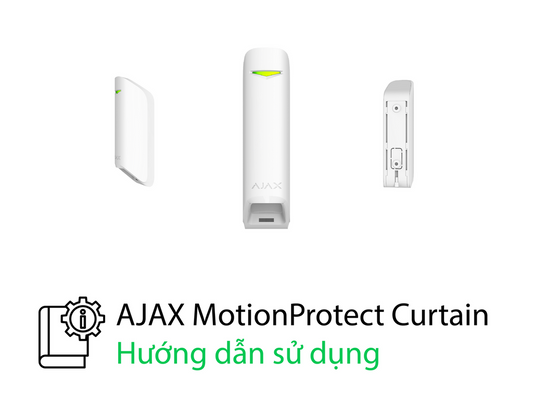 MotionProtect Curtain - HƯỚNG DẪN SỬ DỤNG