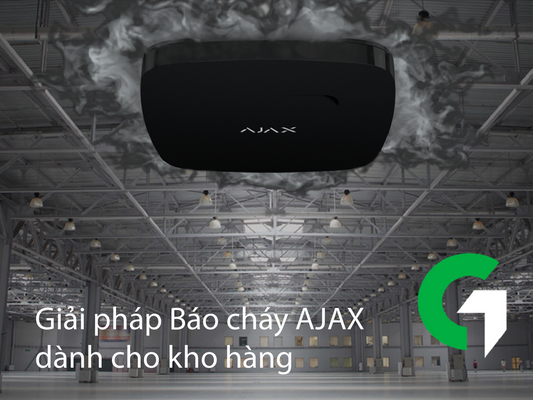 Giải Pháp Báo Cháy AJAX Dành Cho Kho Hàng