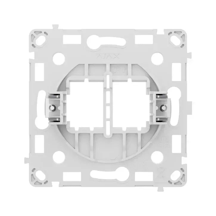 Ajax CoverHolder (Lan) [type F]: Khung ổ cắm Ethernet gắn tường có hai cổng [loại F]