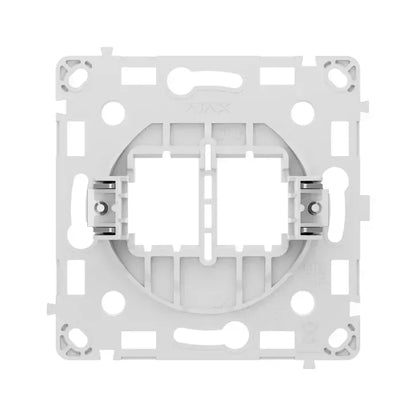 Ajax CoverHolder (Lan) [type F]: Khung ổ cắm Ethernet gắn tường có hai cổng [loại F]