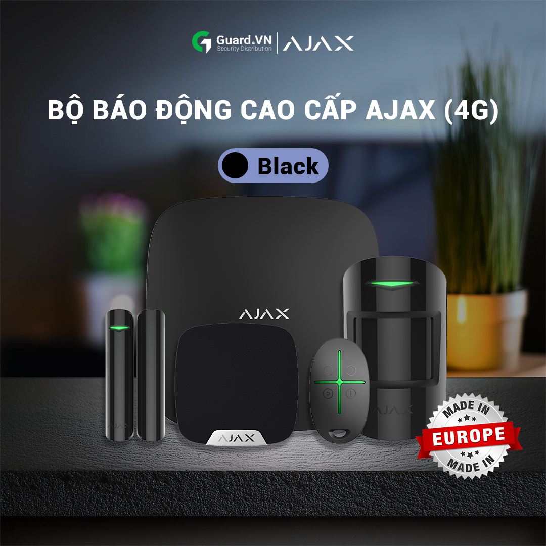Ajax Kit 4G: Bộ Chống Trộm Cao Cấp AJAX (4G) (Trả góp chỉ từ 528k/tháng)
