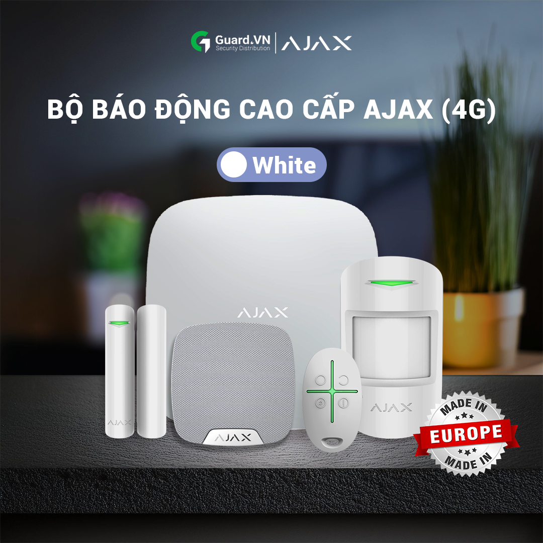 Ajax Kit 4G: Bộ Chống Trộm Cao Cấp AJAX (4G) (Trả góp chỉ từ 528k/tháng)