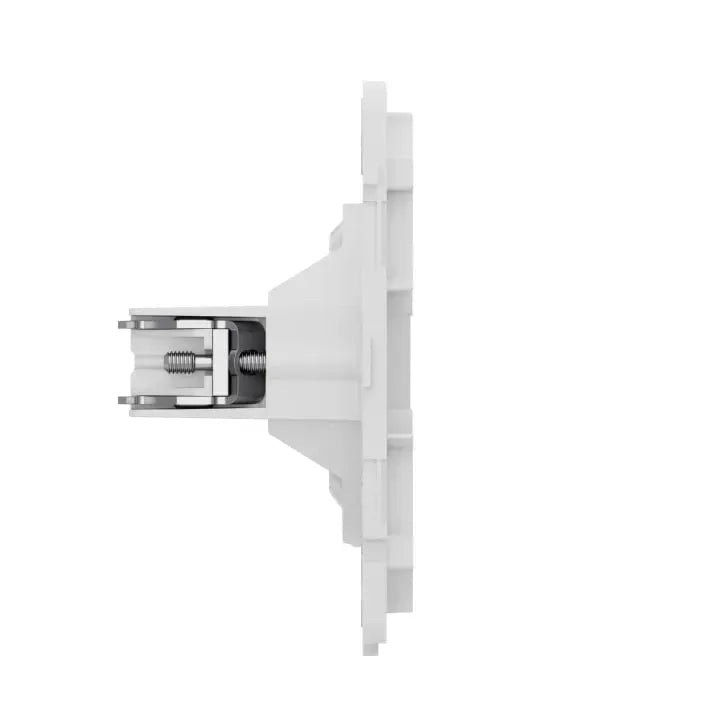 Ajax CoverHolder (Lan) [type F]: Khung ổ cắm Ethernet gắn tường có hai cổng [loại F]