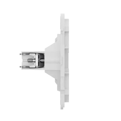 Ajax CoverHolder (Lan) [type F]: Khung ổ cắm Ethernet gắn tường có hai cổng [loại F]