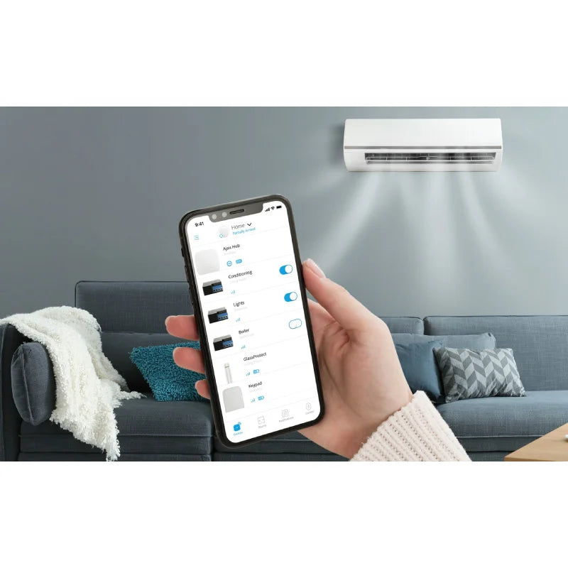 Ajax WallSwitch: Rơle Bật/Tắt Không Dây Cho Thiết Bị Điện.