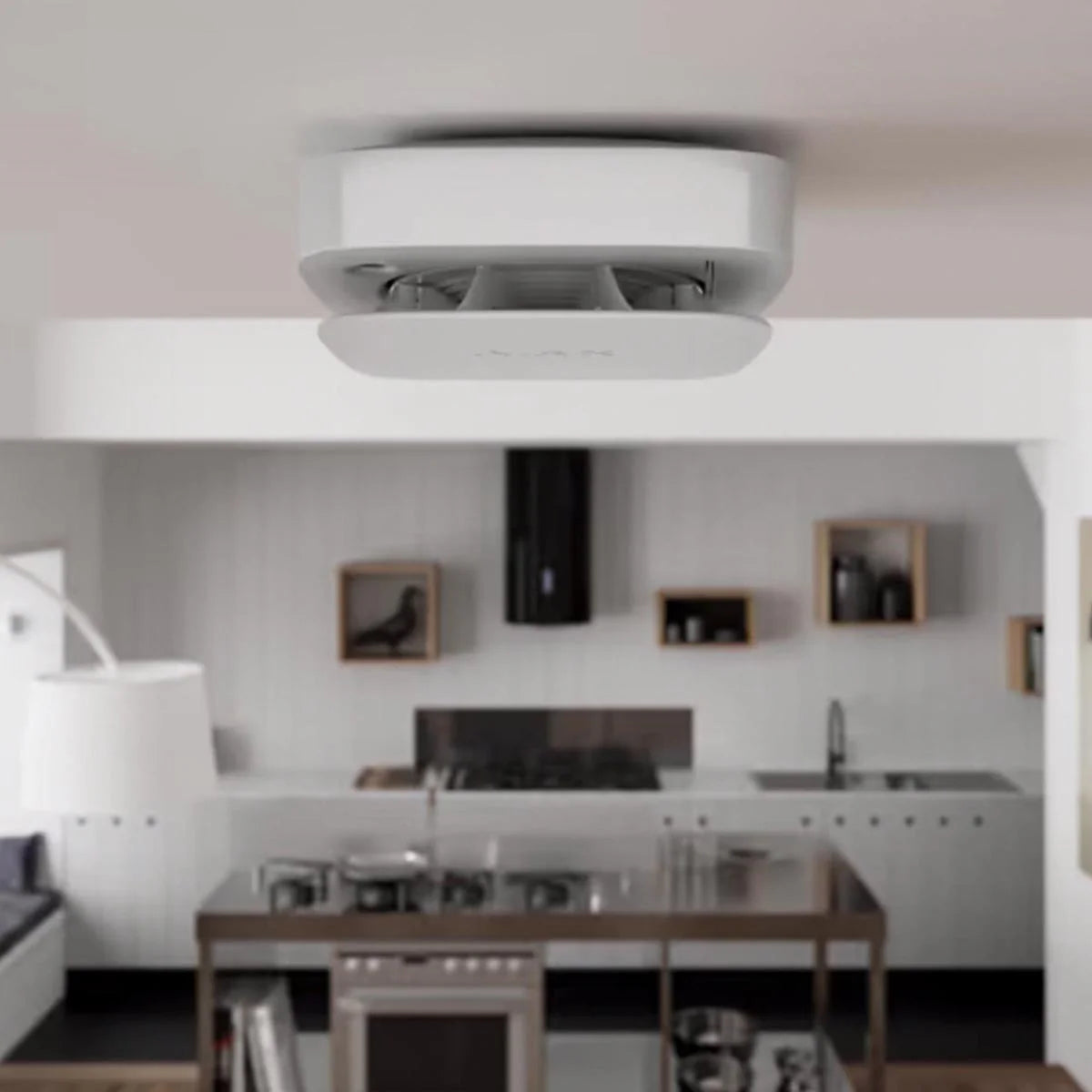 Ajax FireProtect 2: Cảm Biến Báo Khói-Nhiệt & Khói-Nhiệt-CO Không Dây