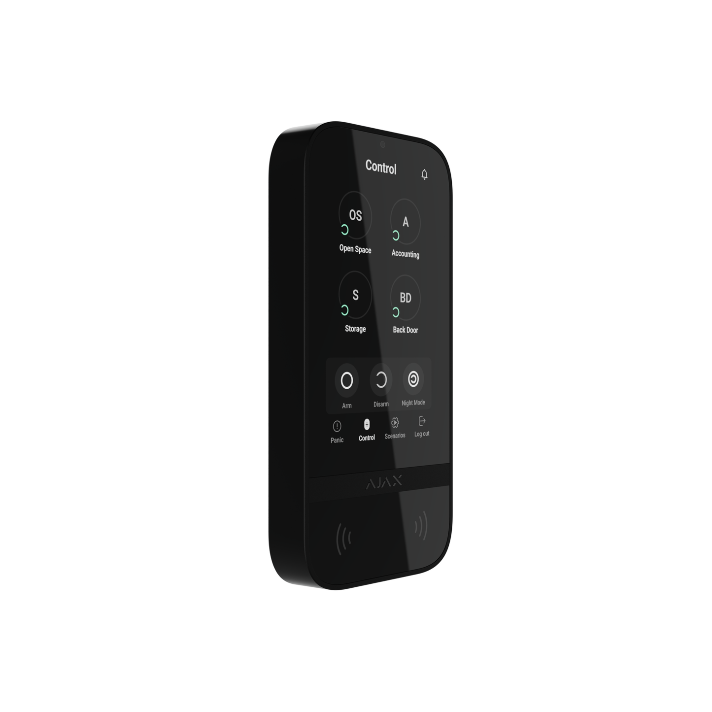 Ajax KeyPad TouchScreen: Bảng điều khiển hệ thống an ninh có màn hình cảm ứng