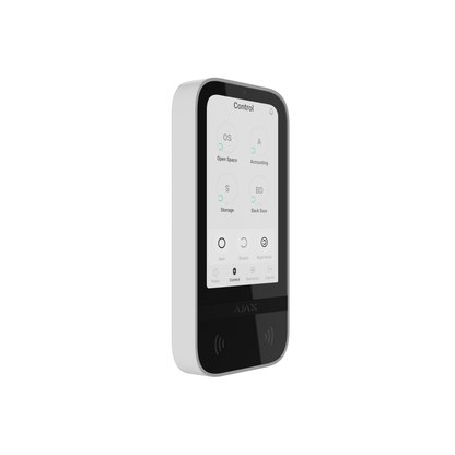 Ajax KeyPad TouchScreen: Bảng điều khiển hệ thống an ninh có màn hình cảm ứng