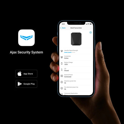 Ajax MultiTransmitter: A module that supports transferring third-party devices into the Ajax system.