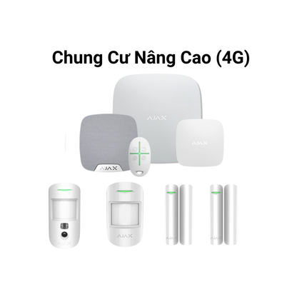 Chung Cư Nâng Cao (4G): Hệ Thống An Ninh Tiêu Chuẩn Không Dây #1 Châu Âu