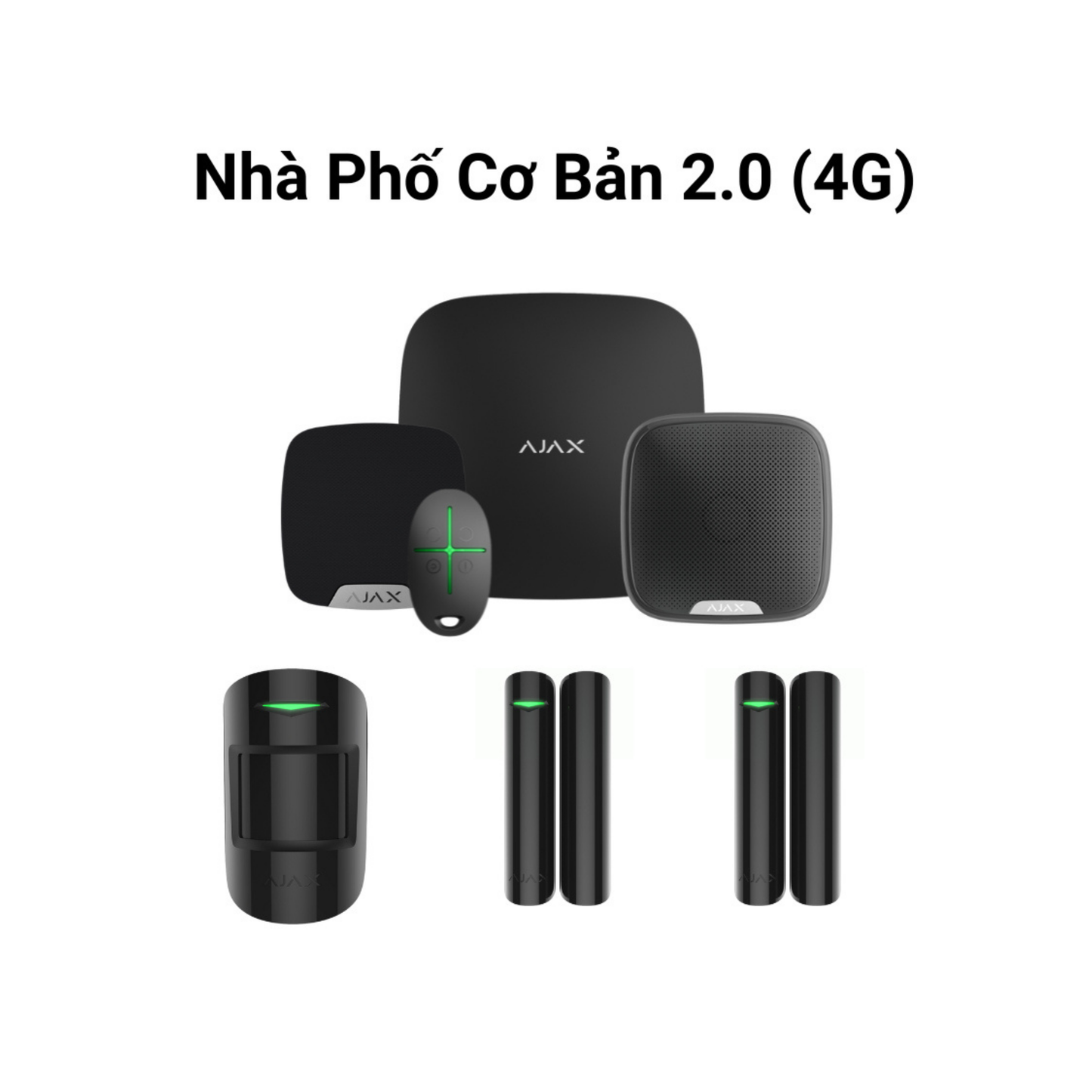 Nhà Phố Cơ Bản 2.0 (4G): Hệ Thống An Ninh Tiêu Chuẩn Không Dây #1 Châu Âu