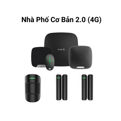 Nhà Phố Cơ Bản 2.0 (4G): Hệ Thống An Ninh Tiêu Chuẩn Không Dây #1 Châu Âu