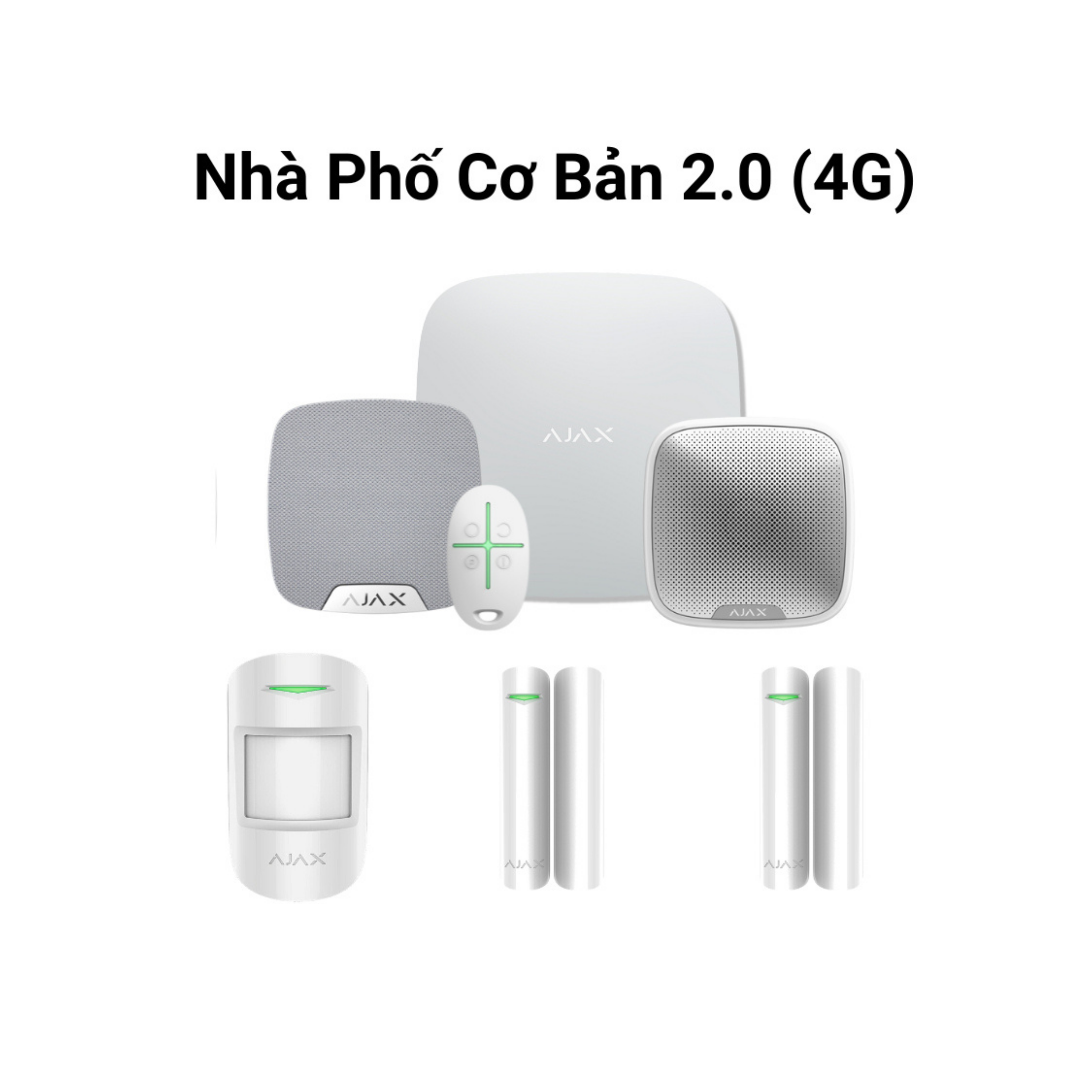 Nhà Phố Cơ Bản 2.0 (4G): Hệ Thống An Ninh Tiêu Chuẩn Không Dây #1 Châu Âu