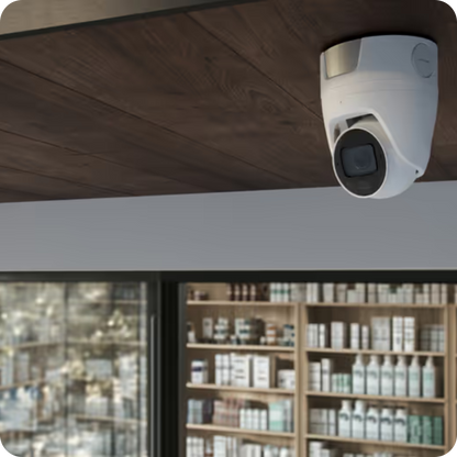 Ajax Superior TurretCam HLVF (4 Mp/ 8 Mp): Camera Giám Sát Ai Chuẩn Châu Âu