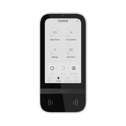 Ajax KeyPad TouchScreen: Bảng điều khiển hệ thống an ninh có màn hình cảm ứng