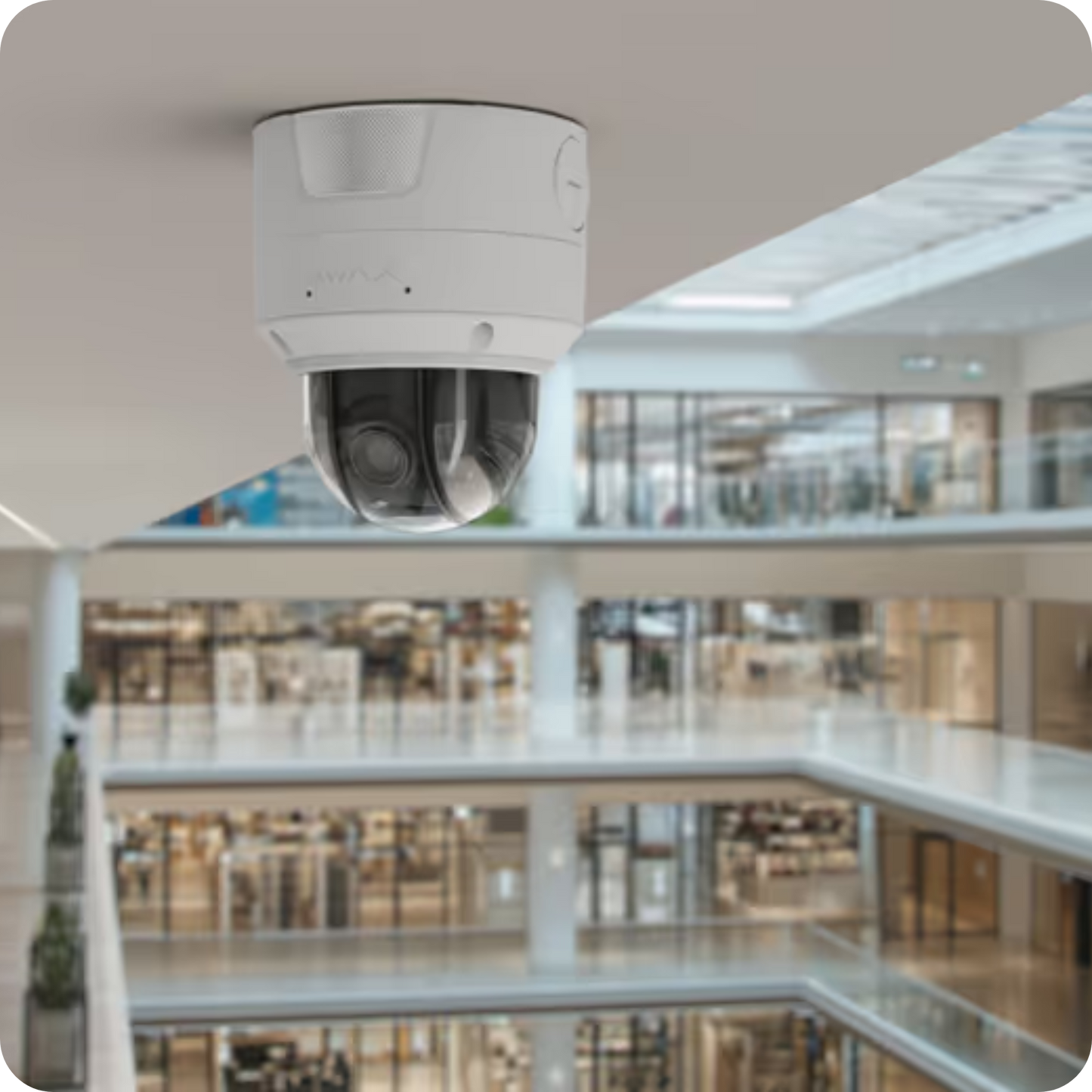 Ajax Superior DomeCam HLVF (4 Mp/ 8 Mp): Camera Giám Sát Ai Chuẩn Châu Âu turret