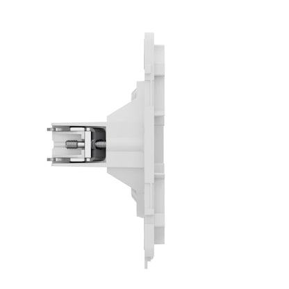 Ajax CoverHolder (Lan) [type F]: Khung ổ cắm Ethernet gắn tường có hai cổng [loại F]