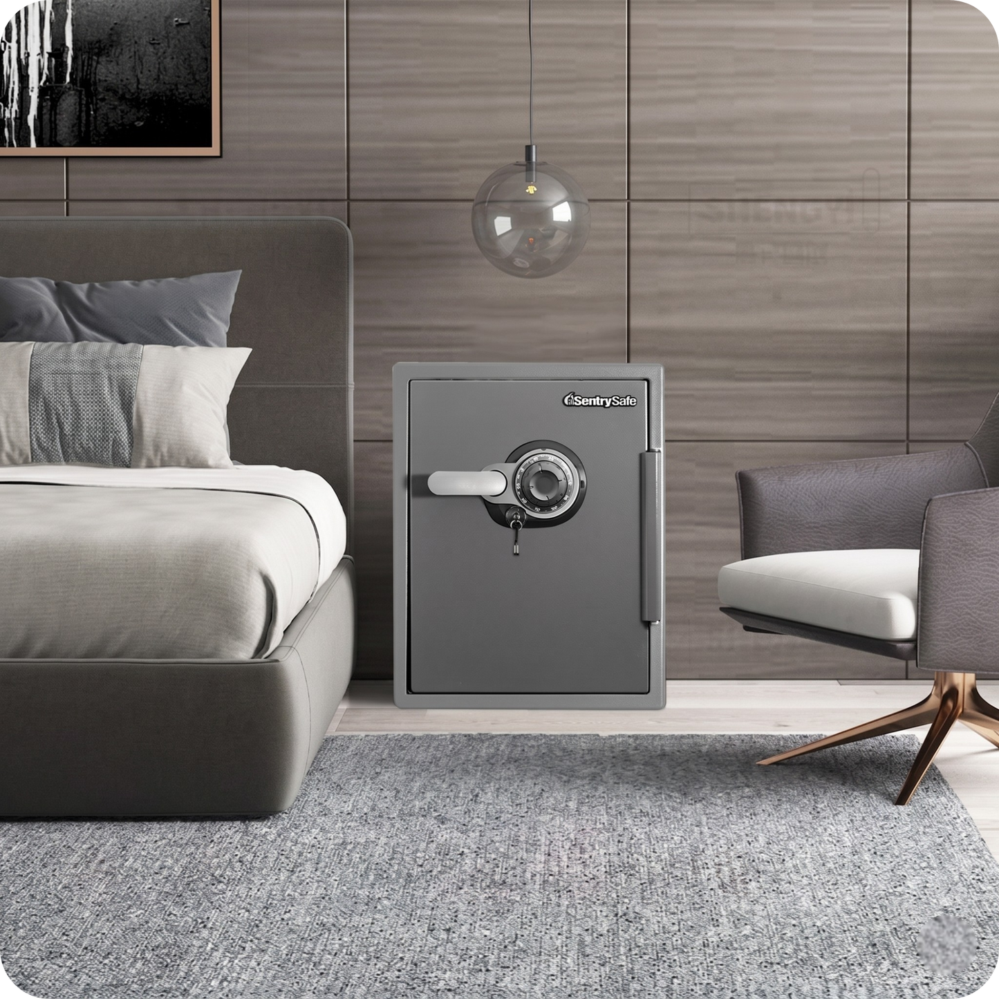 SENTRYSAFE SFW205DPB: Két Sắt Mỹ Chống Cháy - Chống Nước, Được Chứng Nhận UL ETL Chuẩn Quốc Tế