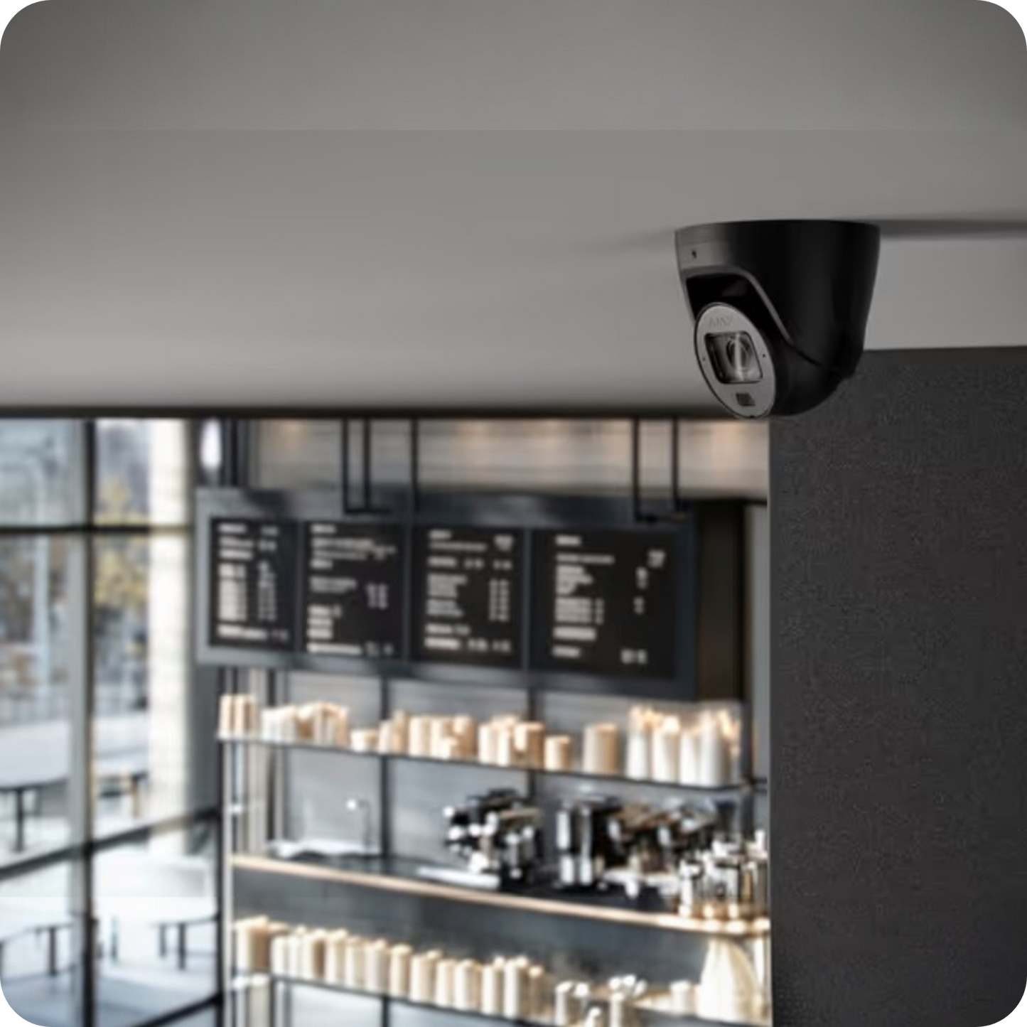 Ajax TurretCam HLVF (5 Mp/ 8 Mp): Camera Giám Sát Ai Chuẩn Châu Âu