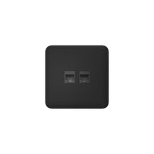 Ajax OutletCover(Lan) [type F]: Vỏ ổ cắm Ethernet gắn tường có hai cổng [loại F]