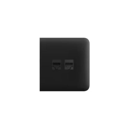 Ajax OutletCover(Lan) [type F]: Vỏ ổ cắm Ethernet gắn tường có hai cổng [loại F]