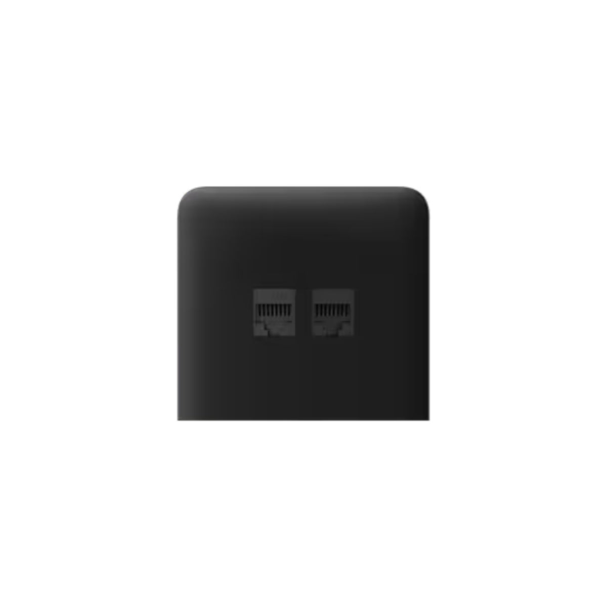 Ajax OutletCover(Lan) [type F]: Vỏ ổ cắm Ethernet gắn tường có hai cổng [loại F]
