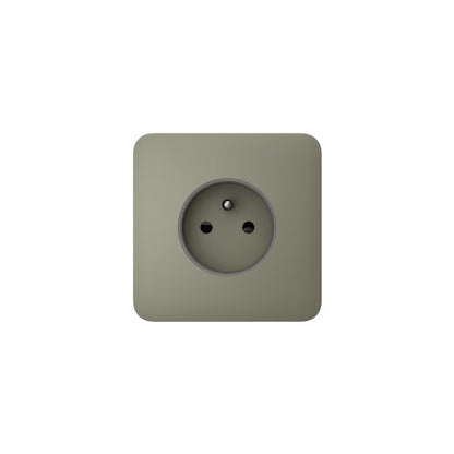 Ajax OutletCover (Basic) [type E]: Vỏ ổ cắm điện (cơ bản) [loại E] có tiếp đất