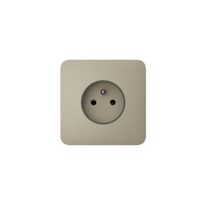 Ajax OutletCover (Basic) [type E]: Vỏ ổ cắm điện (cơ bản) [loại E] có tiếp đất