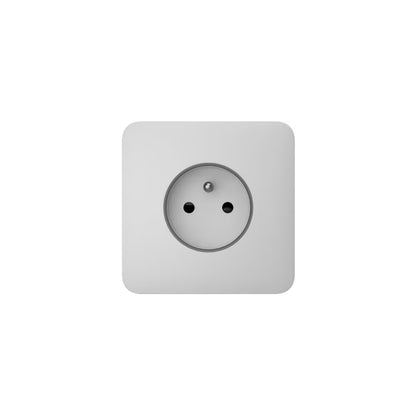 Ajax OutletCover (Basic) [type E]: Vỏ ổ cắm điện (cơ bản) [loại E] có tiếp đất