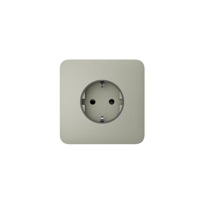 Ajax OutletCover (basic) [type F]: Vỏ ổ cắm điện (cơ bản) [loại F] có tiếp đất
