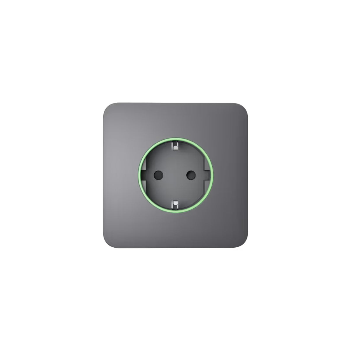 Ajax OutletCover (smart) [type F] Jeweller: Vỏ ổ cắm điện thông minh [loại F] có giám sát mức tiêu thụ điện