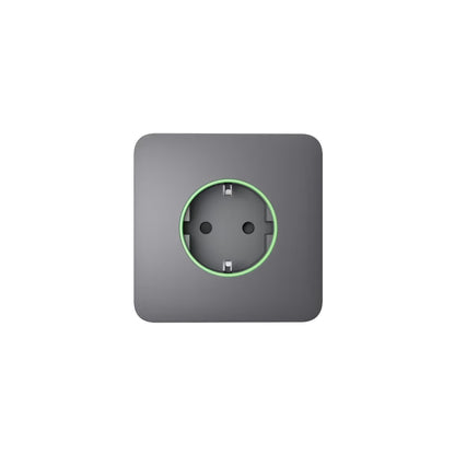 Ajax OutletCover (smart) [type F] Jeweller: Vỏ ổ cắm điện thông minh [loại F] có giám sát mức tiêu thụ điện