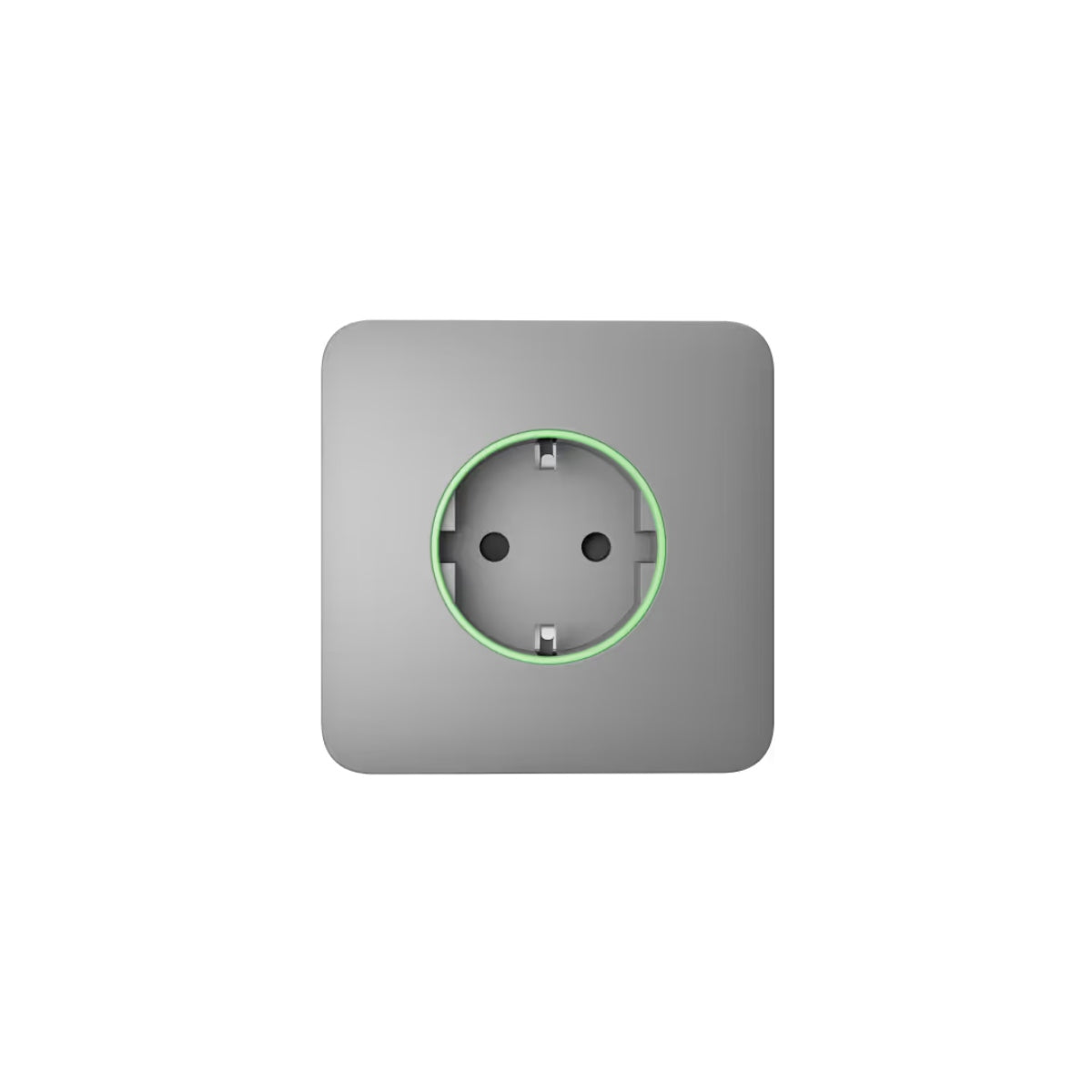 Ajax OutletCover (smart) [type F] Jeweller: Vỏ ổ cắm điện thông minh [loại F] có giám sát mức tiêu thụ điện