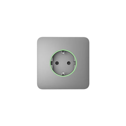 Ajax OutletCover (smart) [type F] Jeweller: Vỏ ổ cắm điện thông minh [loại F] có giám sát mức tiêu thụ điện