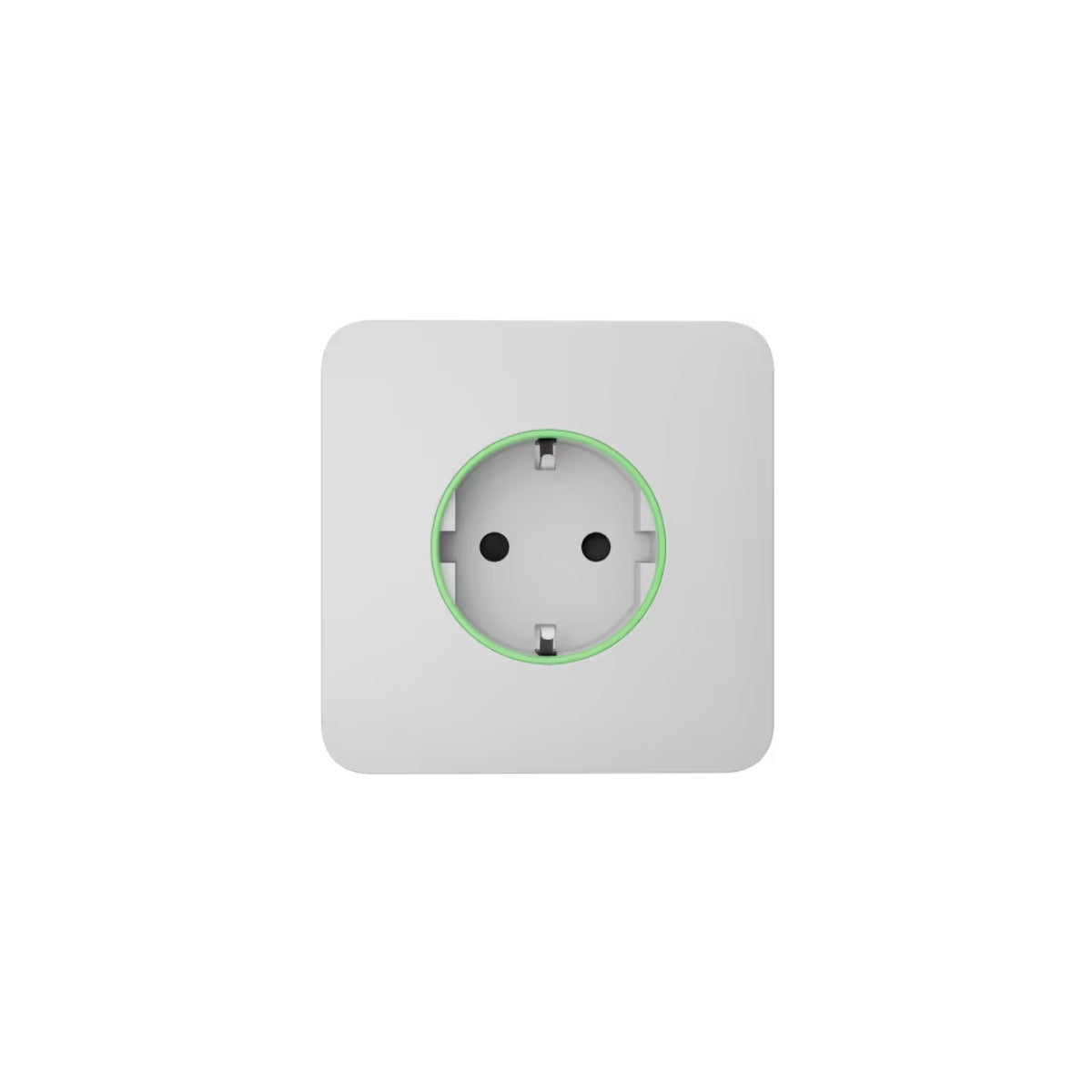 Ajax OutletCover (smart) [type F] Jeweller: Vỏ ổ cắm điện thông minh [loại F] có giám sát mức tiêu thụ điện