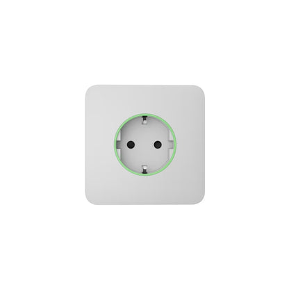 Ajax OutletCover (smart) [type F] Jeweller: Vỏ ổ cắm điện thông minh [loại F] có giám sát mức tiêu thụ điện