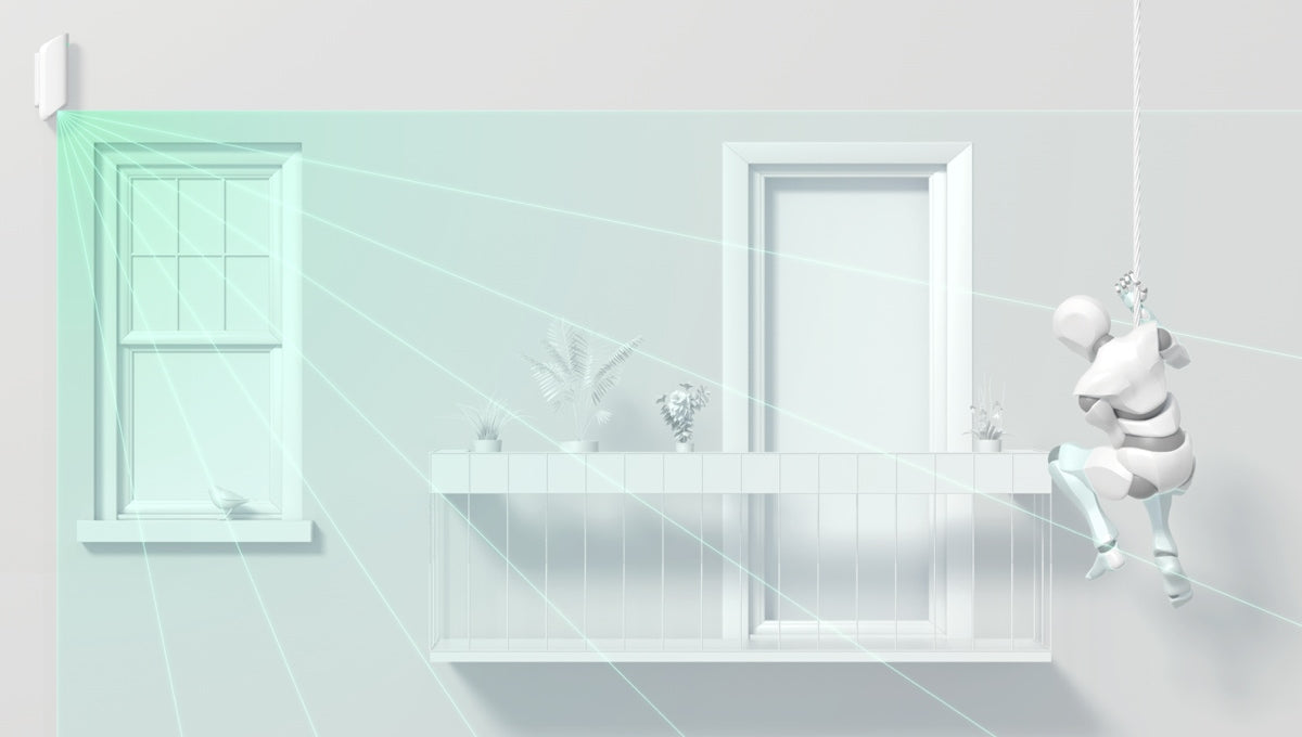 Ajax MotionProtect Curtain: Cảm Biến Báo Trộm Dạng Màn Chắn Trong Nhà Ajax